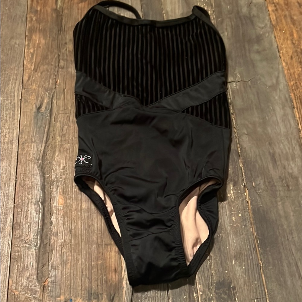 Kandi Kouture Black Leotard Ballet Dancewear